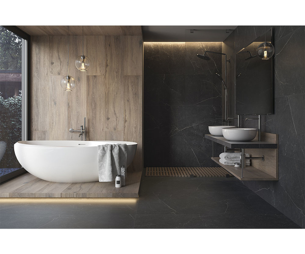 Plinte Barro 9.8x59.8 Negru Mat Eurocassa Oradea