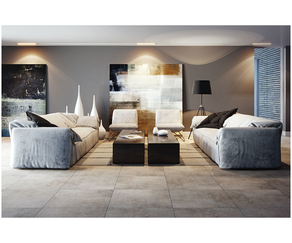 Gresie Grey wind 75x75 Gri Lappato Eurocassa Oradea