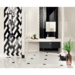 Faianță Senza exclusiv 29.8x74.8 Negru Lucios Eurocassa Oradea