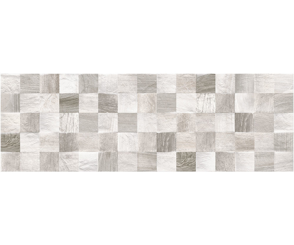 DECOR AGRA WHITE DC WOOD 3D (GORENJE) 25X75