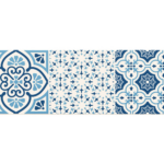 DECOR AVIGNON COBALT 3 14.8X44.8