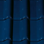 albastru închis smălţuit