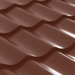 Țiglă metalică Clasic culoare RAL 8004