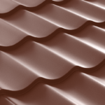 Țiglă metalică Clasic culoare RAL 8004