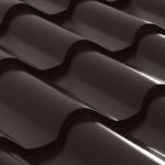 Țiglă metalică Colosseum culoare RAL 8017