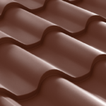 Țiglă metalică Colosseum culoare RAL 8004