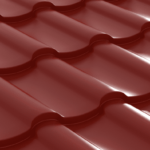 Țiglă metalică Cardinal culoare RAL 3000