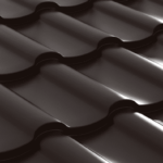 Țiglă metalică Cardinal culoare RAL 8017