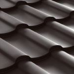 Țiglă metalică Cardinal culoare RAL 8017