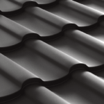 Țiglă metalică Cardinal culoare RAL 8019