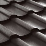 Țiglă metalică Cardinal culoare RAL 8017