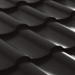 Țiglă metalică Cardinal culoare RAL 8019