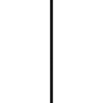 BRAU UNIVERSAL GLASS STRIP PARADYZ NERO 2.3x89.9