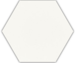 FAIANTA SHINY LINES BIANCO HEXAGON 19