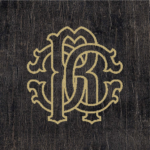 DECOR THE WILD SPIRIT WOOD LOGO NOIR 20X20 (Roberto Cavalli)