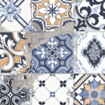 GRESIE LIMESTONE GREY VINTAGE 1 MIX DECOR 60X60