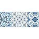 DECOR AVIGNON COBALT 3 14.8X44.8