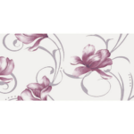 DECOR LUCY WHITE DC FLOWER (GORENJE) 25X60