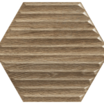 FAIANTA WOODSKIN WOOD HEXAGON STRUCTURE B 19.8X17.1