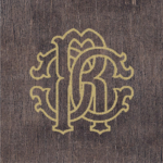 DECOR THE WILD SPIRIT WOOD LOGO DARK 20X20 (Roberto Cavalli)