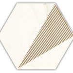 HEXAGON C CALACATTA MATT 17.1x19.8 (Ceramika Paradyz)