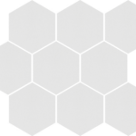 MOZAIC CAMBIA WHITE LAPP HEKSAGON 27.53X33.4, CAL I, 5BUC/C (Cerrad)