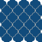 MOZAIC AVIGNON COBALT 24.6X26.4, 11BUC/CUT