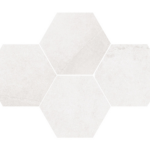 MOZAIC HEXAGON DURBAN WHITE 28.3X40.8