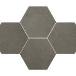 MOZAIC HEXAGON DURBAN GRAY 28.3X40.8